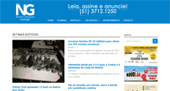 Desktop Screenshot of jornalng.com.br